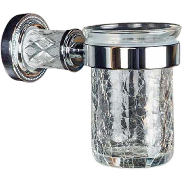 Стакан Boheme Murano Crystal хром 10904-CRST-CH Стакан Boheme Murano Crystal хром 10904-CRST-CH