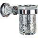 Стакан Boheme Murano Crystal хром 10904-CRST-CH Стакан Boheme Murano Crystal хром 10904-CRST-CH