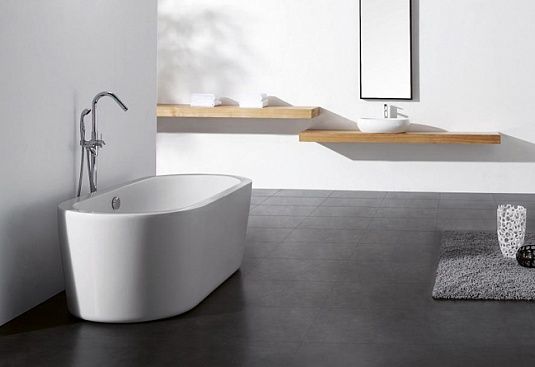 Акриловая ванна BelBagno отдельностоящая, белая BB12-1775