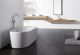 Акриловая ванна BelBagno отдельностоящая, белая BB12-1775
