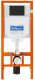 Комплект 4 в 1 BelBagno BB3201CHR-MB/BB3201SC-MB/BB002-80/BB007-PR-NERO.M унитаз подвесной SELA BB3201CHR-MB с сиденьем BB3201SC-MB система инсталляции для унитазов BB002-80 с кнопкой смыва BB007-PR-NERO.M