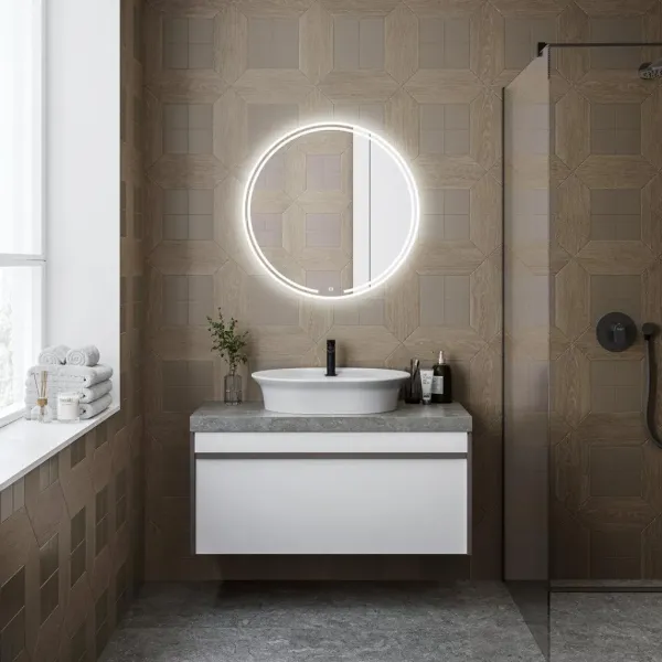 Зеркало с подсветкой Kerama Marazzi Mio MIO.mi.70D\WHT с диммером 70 см белый