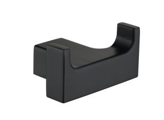 Крючок двойной Grocenberg AC0018 (Черный матовый) Крючок двойной Grocenberg AC0018 (Черный матовый)