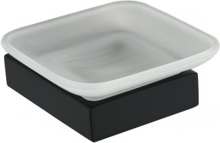 Настенный мыльница Grocenberg AC0023 (Черный матовый) Настенный мыльница Grocenberg AC0023 (Черный матовый)