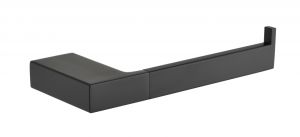 Бумагодержатель без крышки Grocenberg AC0024 (Черный матовый)