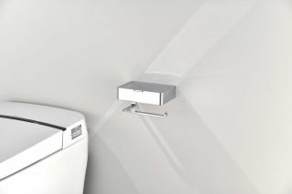 Настенный бумагодержатель плоский Grocenberg AC0050 (Хром) Настенный бумагодержатель плоский Grocenberg AC0050 (Хром)