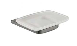 Настенный мыльница Grocenberg AC0058 (Графит) Настенный мыльница Grocenberg AC0058 (Графит)