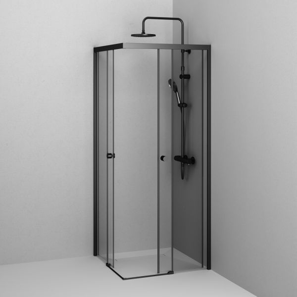 Душевой уголок Am.Pm X-joy W94G-403-8080-BТ1К 80x80 см без поддона чёрный матовый