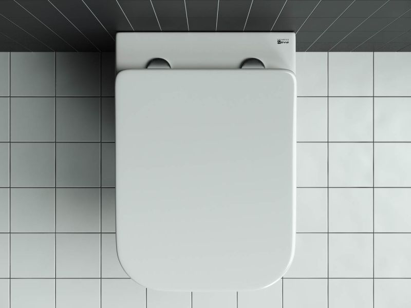 Подвесной унитаз Ceramica Nova Mono CN1902 безободковый белый