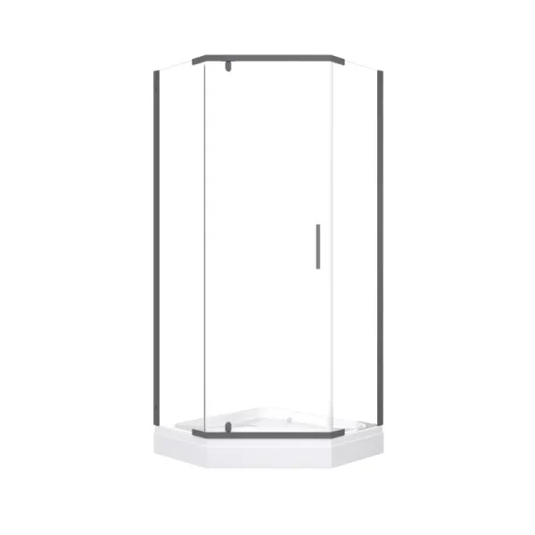 Душевой уголок Triton Дека -Графит Щ0000073925 90x90 см профиль графит стекло прозрачное