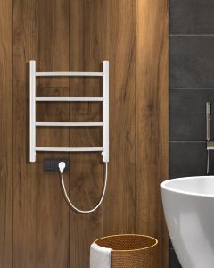 Полотенцесушитель электрический Indigo Line LСLE50-40WMR 50x40 см белый матовый
