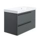 Тумба под раковину La Fenice Elba TWIN FNC-01-ELB-G-90-2 87.6 см
