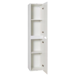 Шкаф-пенал подвесной BelBagno ACQUA-1600-2A-SC-BL-P белый глянцевый
