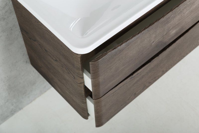 Тумба под раковину BelBagno подвесная 80x50см Rovere Nature Grigio ACQUA-800-2C-SO-RNG