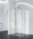 Душевой уголок BelBagno прямоугольный хром ACQUA-AH-1-140/100-C-Cr