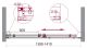Душевая дверь BelBagno хром ACQUA-BF-1-140-C-Cr