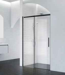 Душевая дверь BelBagno ACQUA-BF-1-150-C-NERO черный