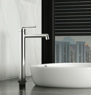 Высокий смеситель для раковины BelBagno ACQUA-LMC-CRM хром Высокий смеситель для раковины BelBagno ACQUA-LMC-CRM хром