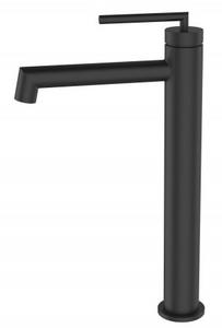 Высокий смеситель для раковины BelBagno ACQUA-LMC-NERO чёрный