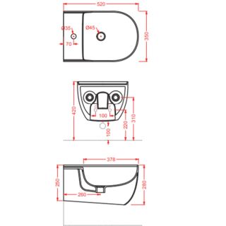 Биде Artceram Civitas THB001 05 00 bi matt *1 белое Биде Artceram Civitas THB001 05 00 bi matt *1 белое