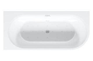 Акриловая ванна Riho Desire Corner Velvet Sparkle System LED B087004220 R 184x84см с аэромассажем и подсветкой чёрный матовый/белый матовый Акриловая ванна Riho Desire Corner Velvet Sparkle System LED B087004220 R 184x84см с аэромассажем и подсветкой чёрный матовый/белый матовый