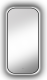 Зеркало с подсветкой Continent Torry ЗЛП1533 с бесконтактным сенсором 60x120см чёрный Зеркало с подсветкой Continent Torry ЗЛП1533 с бесконтактным сенсором 60x120см чёрный