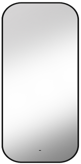 Зеркало с подсветкой Continent Torry ЗЛП1533 с бесконтактным сенсором 60x120см чёрный Зеркало с подсветкой Continent Torry ЗЛП1533 с бесконтактным сенсором 60x120см чёрный