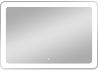 Зеркало с подсветкой Continent Velvette ЗЛП466 с сенсорным выключателем 100см