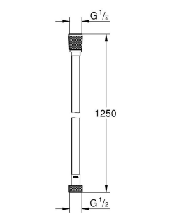 Гигиенический душ GROHE BauCurve 129189 хром