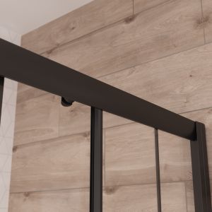 Душевой уголок Niagara Nova 100x100см чёрный NG-0100
