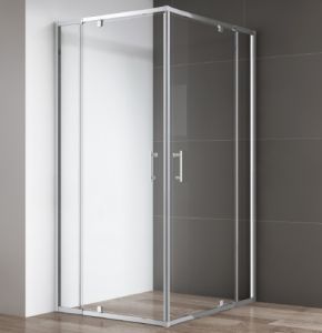 Душевой уголок Cezares SLIDER-R-2-90/100-C-NERO