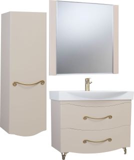 Тумба под раковину Bellezza Сесилия 105см капучино 00000007092 Тумба под раковину Bellezza Сесилия 105см капучино 00000007092