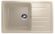 Кухонная мойка Ulgran Classic U-400-328 бежевый