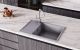 Кухонная мойка Ulgran Quartz Prima 760-02 лён
