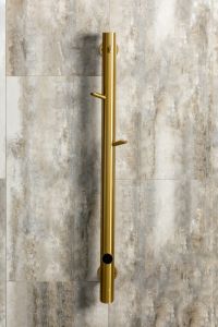 Полотенцесушитель электрический Boheme Oak 724-MG 20x150 см золото матовое
