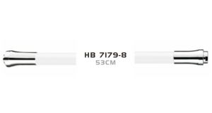 Гибкий излив для кухонного смесителя Haiba HB7179-8 белый