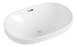 Раковина накладная BelBagno 60см белая  BB1004 Раковина накладная BelBagno 60см белая  BB1004