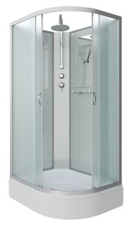Душевая кабина Niagara NG-33394-14LBKT 130x90см серебро/матовое Душевая кабина Niagara NG-33394-14LBKT 130x90см серебро/матовое