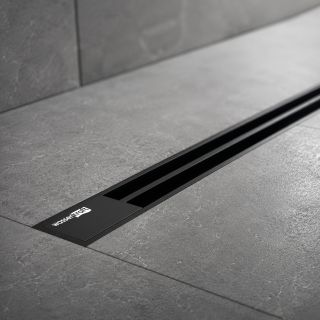 Душевой лоток WasserKRAFT Tauber 64D90MB 90 см чёрный матовый