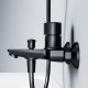 Смеситель для ванны и душа Am.Pm X-Joy TouchReel чёрный матовый F85A10522