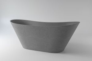 Ванна отдельностоящая Holbi Afina 161x66см бетон 2.01.004.44.4