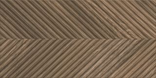 Плитка Ceramika Paradyz Афтенун Б коричневая структурная ректификат 29,8x59,8 (1,43)