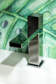 Смеситель для раковины Boheme Quad 159-SGM автоматический оружейная сталь Смеситель для раковины Boheme Quad 159-SGM автоматический оружейная сталь