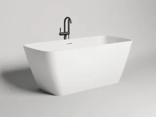 Ванна из искусственного камня Salini Agatha S-Stone 100221M 180x80см белый матовый Ванна из искусственного камня Salini Agatha S-Stone 100221M 180x80см белый матовый