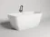 Ванна из искусственного камня Salini Agatha S-Stone 100221M 180x80см белый матовый Ванна из искусственного камня Salini Agatha S-Stone 100221M 180x80см белый матовый