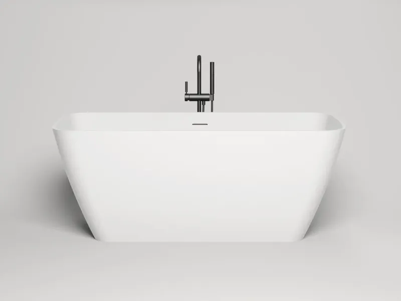Ванна из искусственного камня Salini Agatha S-Stone 100221MRH 180x80см RAL снаружи