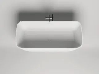Ванна из искусственного камня Salini Agatha S-Stone 100221M 180x80см белый матовый Ванна из искусственного камня Salini Agatha S-Stone 100221M 180x80см белый матовый