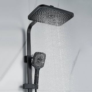 Душевая стойка Shevanik S7036H чёрный Душевая стойка Shevanik S7036H чёрный