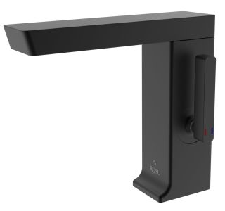 Смеситель для раковины Rose R1801H чёрный матовый Смеситель для раковины Rose R1801H чёрный матовый