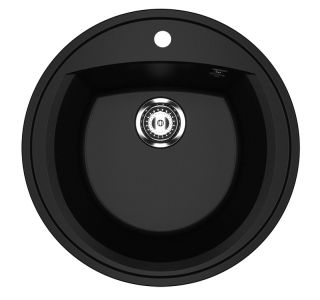 Кухонная мойка Ulgran Classic U-603-344 ультра-чёрный Кухонная мойка Ulgran Classic U-603-344 ультра-чёрный